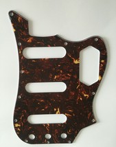 Guitar Pickguard For Fender Squier Vintage Modified VI Bass 1963/4/5/6 Brown - £8.03 GBP