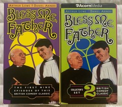 Bless Me Father VHS Collectors Set 1 &amp; 2 (6 Tape Set) 18 Episodes British Comedy - £21.68 GBP