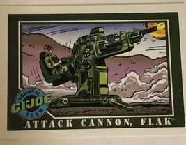 GI Joe 1991 Vintage Trading Card #56 Attack Cannon - $1.97