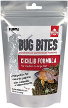 Fluval Bug Bites Cichlid Formula: Nutrient-Rich Insect Larvae &amp; Salmon P... - $14.80+