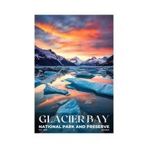 Glacier Bay National Park Poster | S10 - £26.37 GBP+