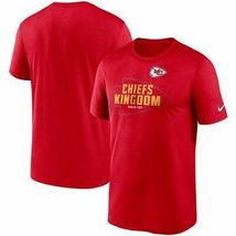 Nike Mens Red Kansas City Chiefs Local Legend Performance T-Shirt, Size Large - £21.57 GBP