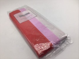 Tissue Paper Valentine&#39;s Day 30 Sheets Asst Red Pink White Dots 20 x 20 ... - $14.74