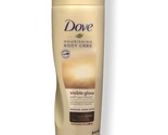 Dove Visible Glow Self Tan Lotion MEDIUM DARK Skin Nutriduo Nourishing B... - $21.66
