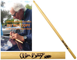 Alan Gratzer REO Speedwagon Drummer Signed Drumstick COA Proof Autograph... - £157.90 GBP