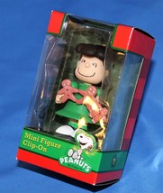 PEANUTS Forever Fun LUCY Mini Clip-On Figure 2012 Round 2 Holiday versio... - $8.33