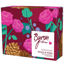Byron Petals &amp; Pines Candle 160g &amp; Reed Diffuser 75ml Gift Set - £74.89 GBP