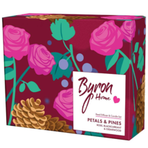 Byron Petals &amp; Pines Candle 160g &amp; Reed Diffuser 75ml Gift Set - £73.83 GBP