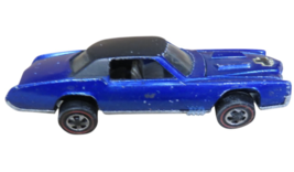 Vtg 1968 Hot Wheels Redline Custom Eldorado Spectraflame Blue w/ Gray Int - $34.60
