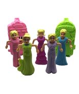 Polly Pocket McDonald&#39;s Happy Meal Toy Lot With Dolls &amp; Snap on Clothing... - $10.95