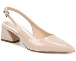 Franco Sarto Women Pointed Slingback Heels L-Racer Size US 11M Nude Faux... - £60.00 GBP