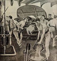 Turret Of Battleship Olympia Manila Bay Spanish War 1899 Victorian Print... - $29.99