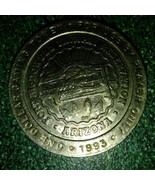 One dollar gaming token McDowell Gaming Center Arizona Fort 1993 Live Po... - $13.57