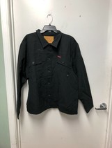 Ecko Unltd Vintage Button Up Work Long Sleeve Shirt Black Size XLarge - $354.53 MXN
