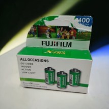 FUJIFILM 400 ISO 35mm Film 3-Pack - 36 Exposures Color Print Film EXP 8/... - £24.65 GBP