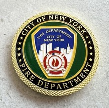 FDNY NEW YORK CITY &quot;NYC&#39; NYFD FIRE DEPARTMENT Challenge Coin. - $16.79