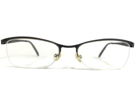 Lindberg Eyeglasses Frames 7130 COL. U14 Matte Purple Half Rim 50-17-140 - £188.35 GBP