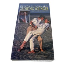Growing Younger (VHS, 1994) Dr. Deepak Chopra Time Life Video Tape Vintage - £5.25 GBP