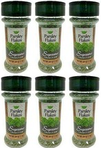 6 Bottles X Naturally Pure Parsley Flakes 0.49 oz Ea sealed - $22.76