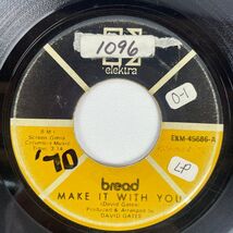 Bread - Make It With You 7" Single 1970 Elektra Soft Rock 45 RPM - $3.79