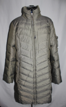 Eddie Bauer Gray Sun Valley Down Parka Coat Jacket Knee Length Wome&#39;n Large - $743.17 MXN