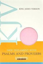 KJV New Testament with Psalms and Proverbs, Pink, Flexisoft (Imitation Leather)  - £11.73 GBP