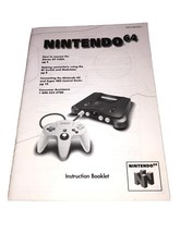 Nintendo 64 Instruction Booklet - $5.78