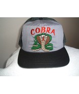 OLD OUT  Cobra (Ford) on a new Gray w/black mesh ball cap  - $20.00