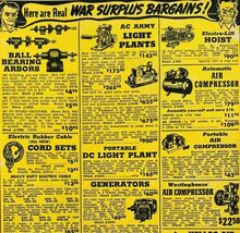 1949 C&amp;H Electric Co Wisconsin Retail Advertisement Vintage Military Sur... - €17,28 EUR