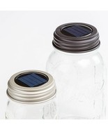 Solar Lid Cylinder Jars - 2 - $38.29 CAD