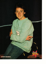 New Kids on the block Scott Grimes teen magazine pinup clippingred hair ... - £2.79 GBP