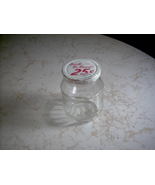 Vintage Small Oooh so good! Clear Glass Pickle/Candy/Jelly Jar w-Metal L... - £11.74 GBP