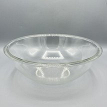 Pyrex #326 4 Liter Clear Rimmed Large Nesting 11.75&quot; Mixing Bowl USA - $24.74