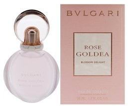 ROSE GOLDEA BLOSSOM DELIGHT * Bvlgari 1.7 oz / 50 ml EDT Women Perfume S... - $65.44