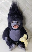 Tarzan Terk Talking Gorilla Plush Burroughs Disney Stuffed 18&quot; Mattel 19... - $29.65