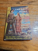 The Last Hunt book, 1956 Cardinal Edition, Milton Lott, Pocket Books Inc... - $19.75