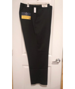 NEW Stafford 46x32 Charcoal Classic Fit Travel Endurance Flat Front Dres... - €38,81 EUR