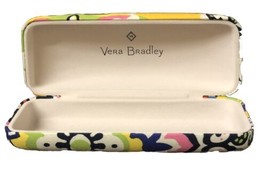 Vera Bradley Rio Imprimé Coque Rigide Verre Yeux Étui Brillant Floral Cachemire - £10.04 GBP