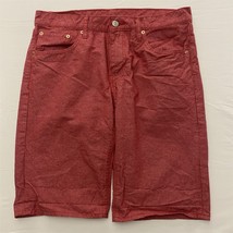 Levi&#39;s 32 x 12&quot; 504 Regular Fit Red Heather Woven 100% Cotton Jeans - $29.99