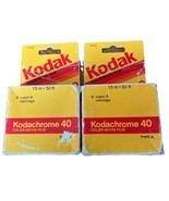 Lot of 2 - KODAK Kodachrome 40 Super 8 film Expired 09/1993  KMA 464 SEALED - $24.74