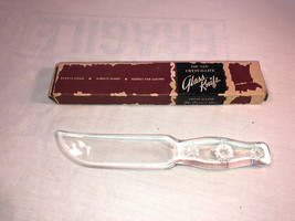 Crystal Pinwheel Glass Knife Depression Glass With Box - £7.84 GBP