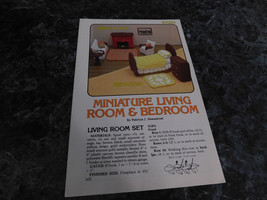 Miniature Living Room &amp; Bedroom 87G30 - $56.91 MXN