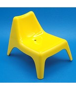 IKEA HUSET Yellow Doll Chair 21240 Miniature 1:6 Scale Furniture Fashion... - $9.89