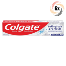 6x Packs Colgate Baking Soda &amp; Peroxide Whitening Brisk Mint Toothpaste | 8oz - £22.94 GBP