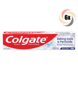 6x Packs Colgate Baking Soda &amp; Peroxide Whitening Brisk Mint Toothpaste ... - £22.14 GBP