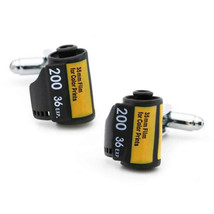 FILM ROLL CUFFLINKS Novelty 35mm Photo Photographer Groom Wedding NEW w ... - $279.29 MXN
