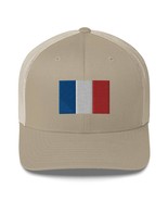 Cap Summer Hat Flag French Gift, Hat Gift Flag Logo Patch French - £25.95 GBP