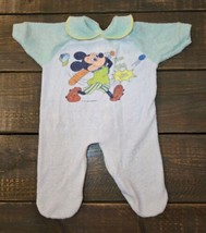 Vintage 1980s Lullaby Land Mickey Mouse Pajamas Size Small - £7.81 GBP