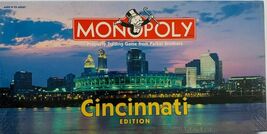Vintage Monopoly Cincinnati Edition 1998 Board Game Hasbro USAopoly New ... - $1,279.29 MXN