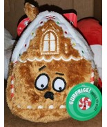 OMG Surprise 2-in-1 Plush GINGERBREAD House Medium Dog Toy + Squeaky Candy - £11.65 GBP